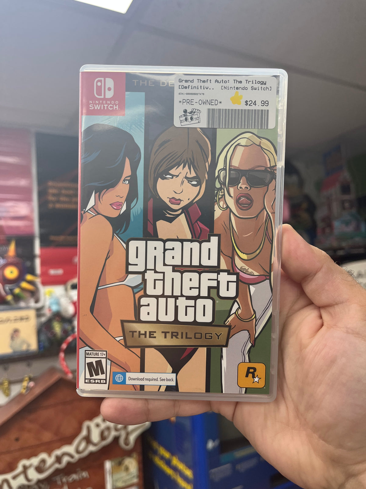 Grand Theft Auto: The Trilogy - Switch CiB