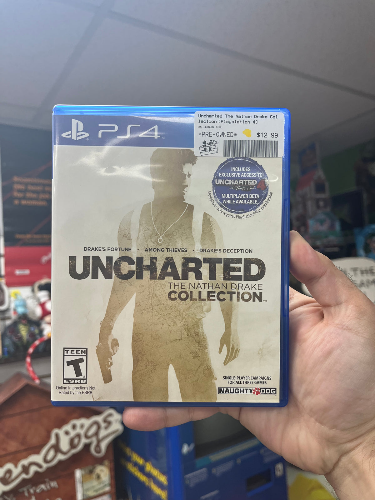 Uncharted The Nathan Drake Collection - PS4 CiB