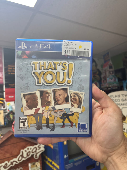 That's You! - PS4