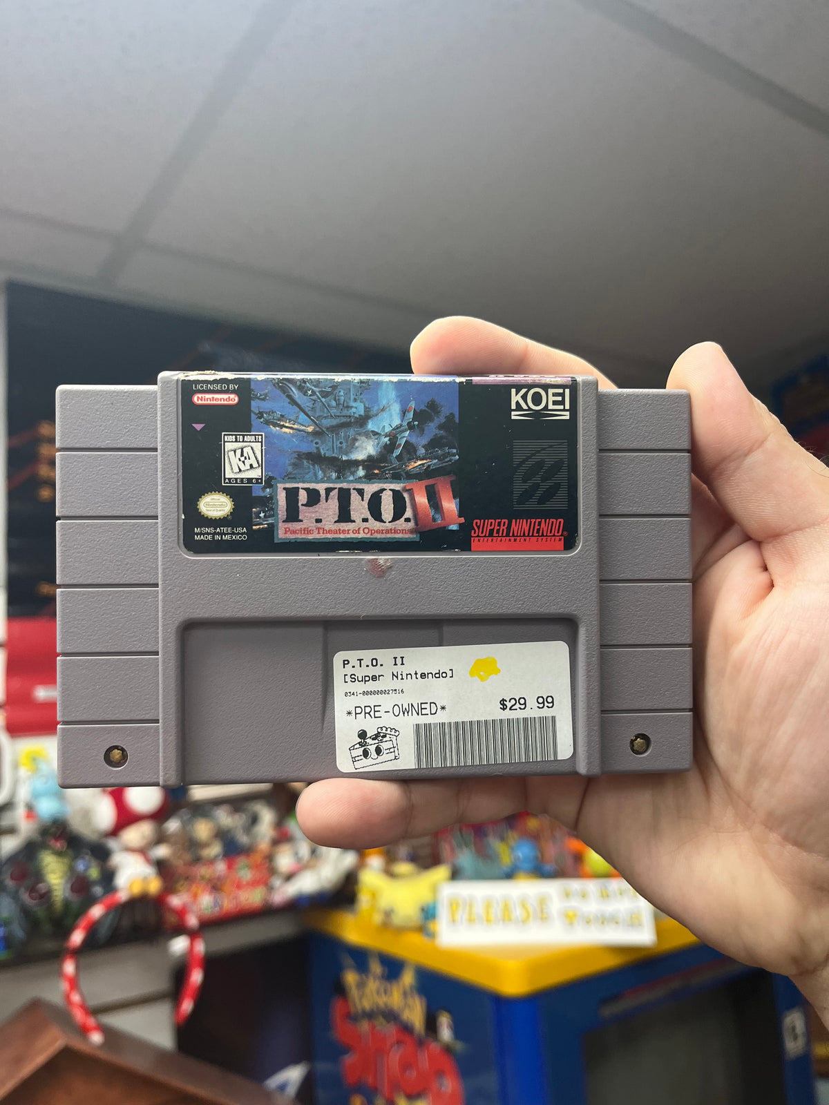 P.T.O. II - SNES Loose