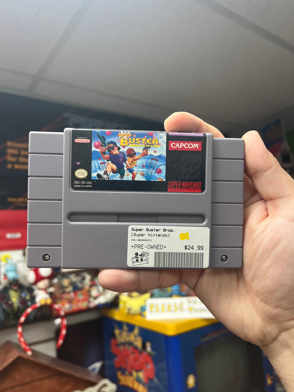 Super Buster Bros. - SNES Loose