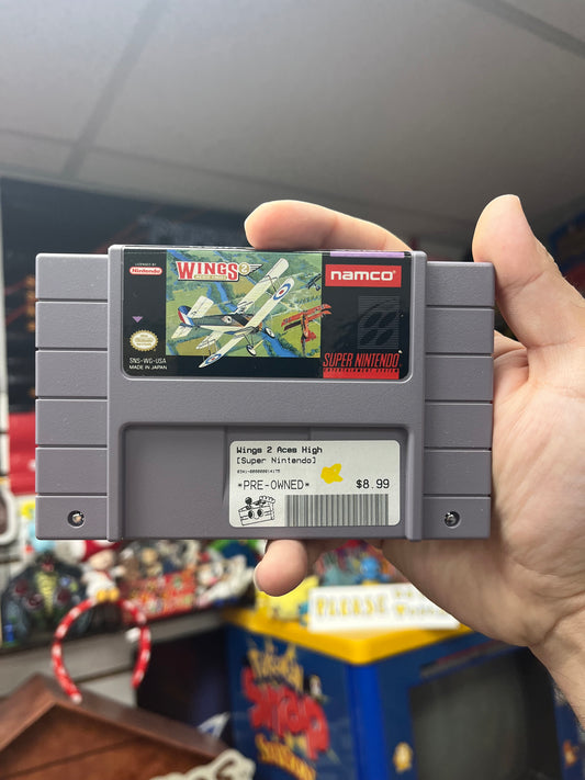 Wings 2 Aces High - SNES Loose