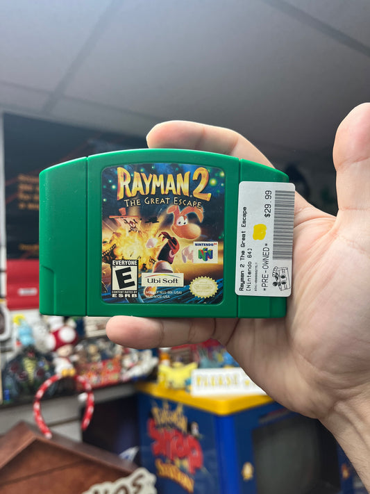 Rayman 2 The Great Escape - N64 Loose