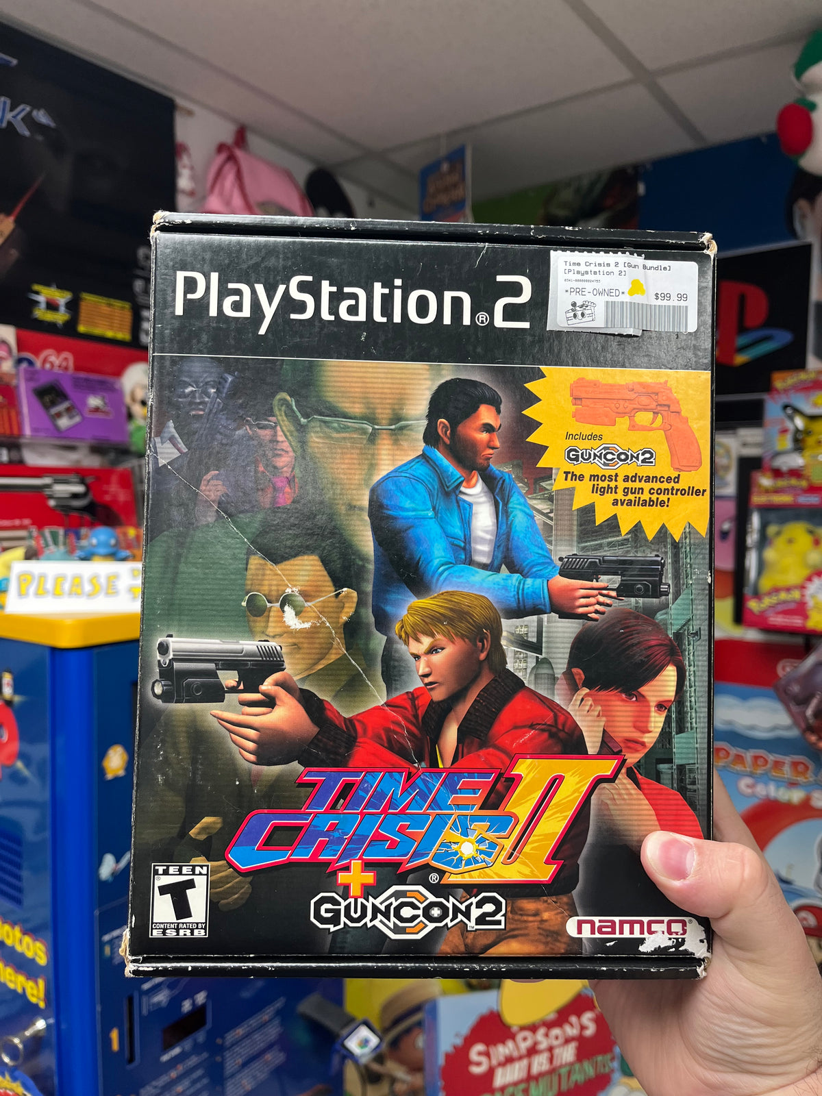 Time Crisis 2 [Gun Bundle] - PS2 CiB
