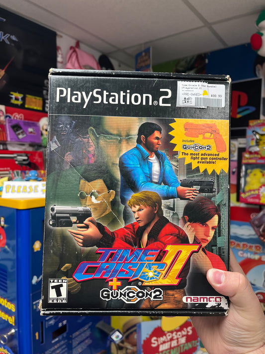 Time Crisis 2 [Gun Bundle] - PS2 CiB