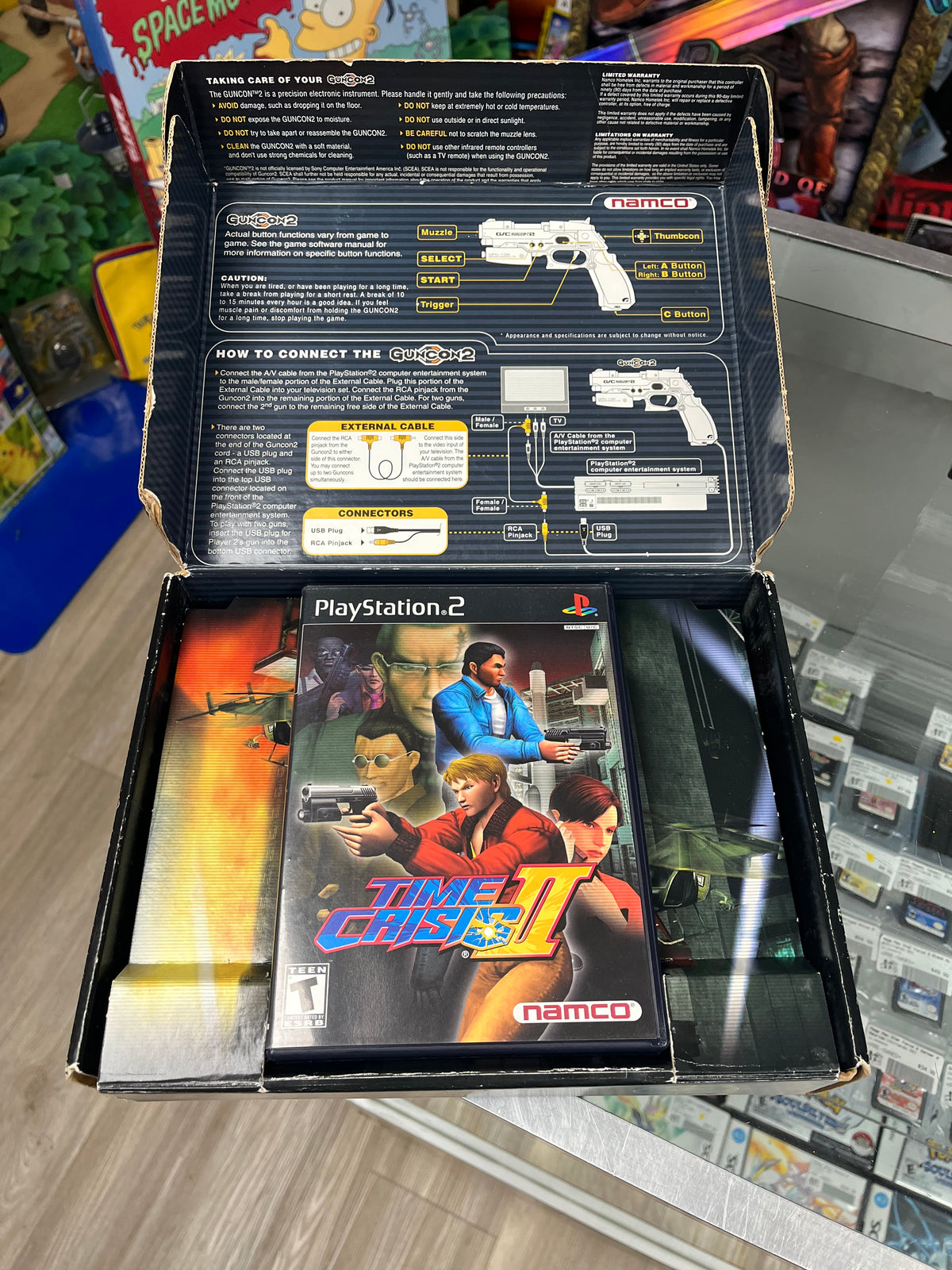 Time Crisis 2 [Gun Bundle] - PS2 CiB