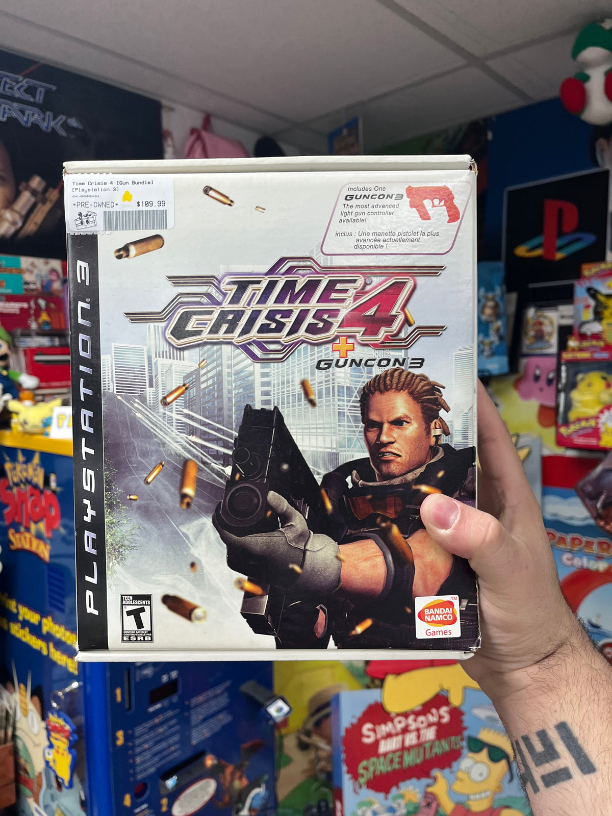 Time Crisis 4 [Gun Bundle] - PS3 Boxed