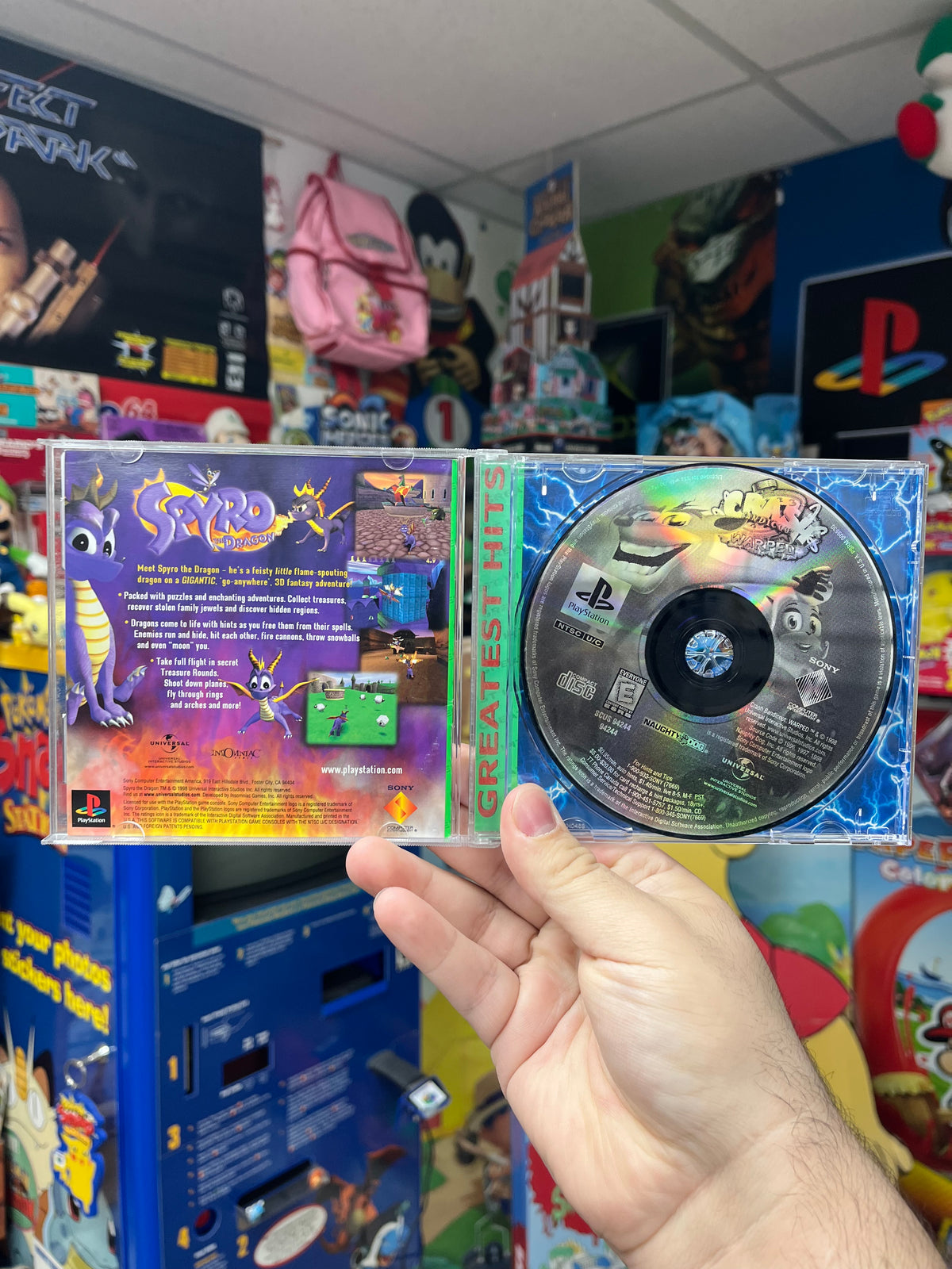 Crash Bandicoot Warped [Greatest Hits] - PS1 CiB