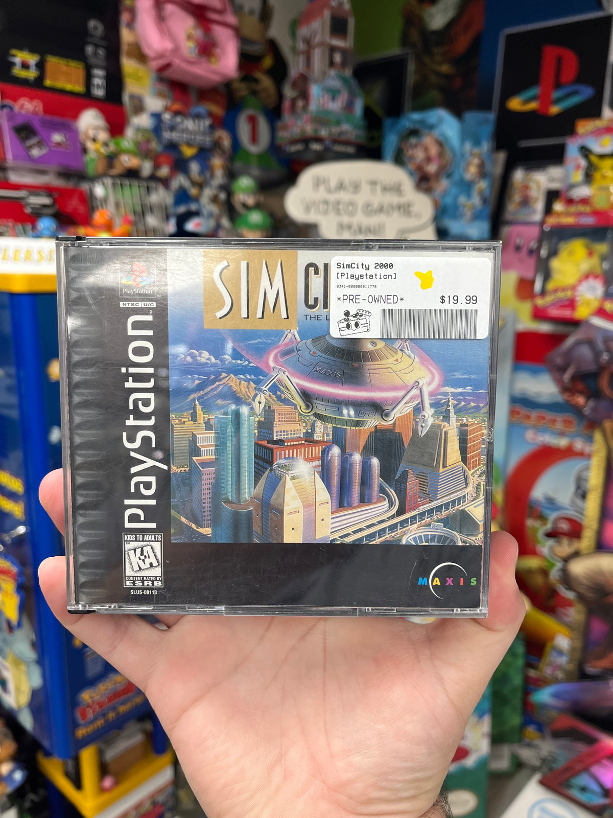 SimCity 2000 - PS1 CiB