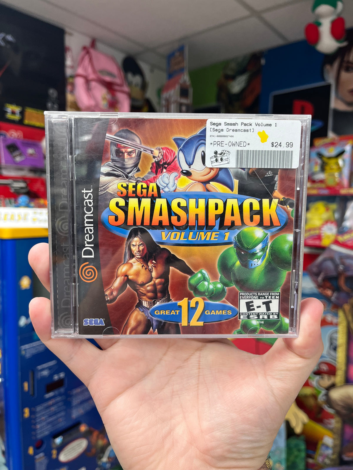 Sega Smash Pack Volume 1 - Dreamcast CiB