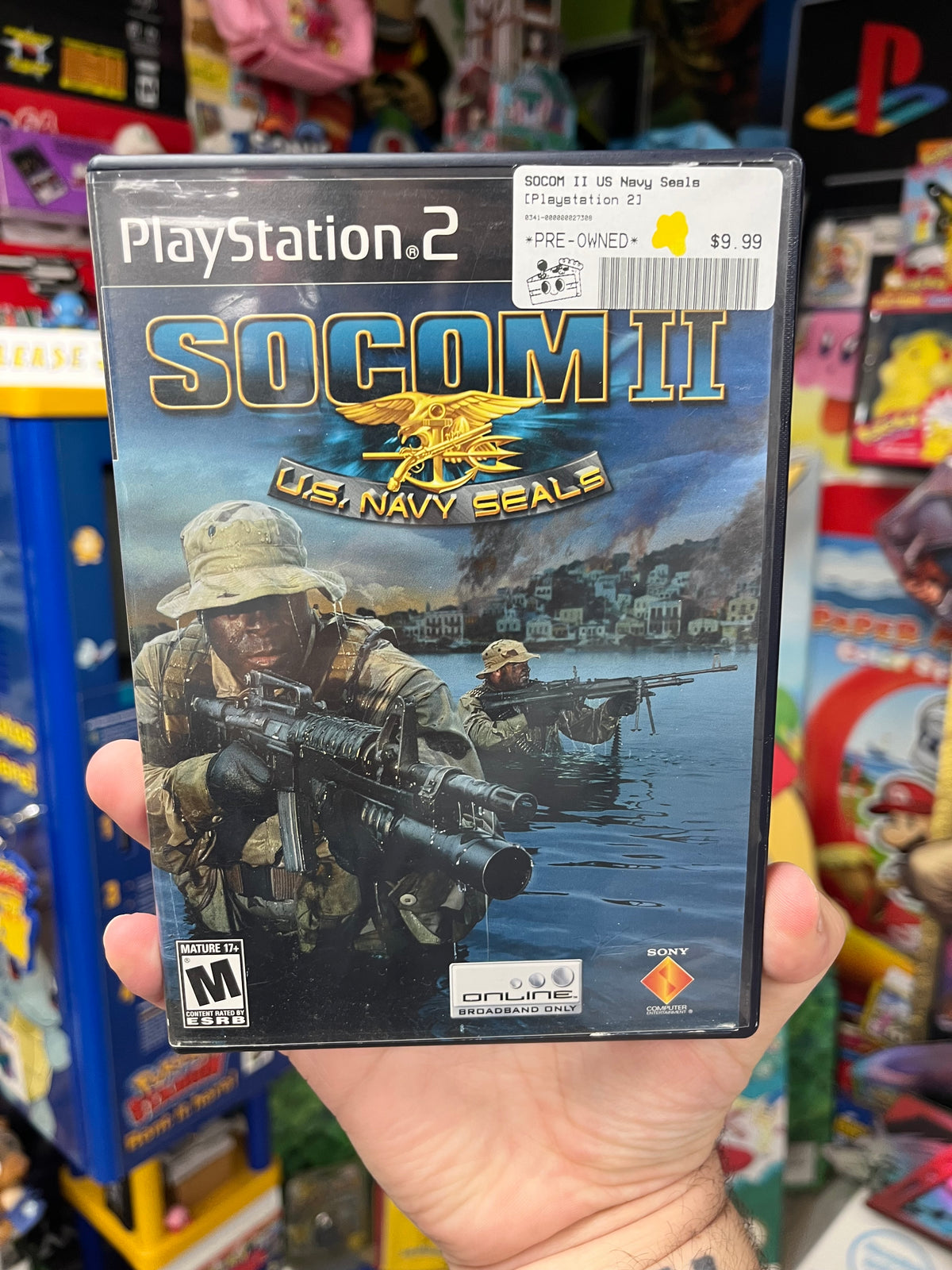 SOCOM II US Navy Seals - PS2 CiB