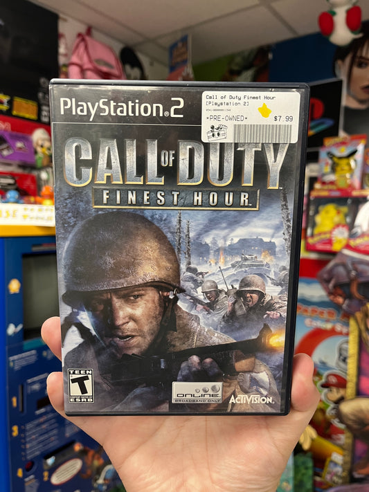 Call of Duty Finest Hour - PS2 CiB