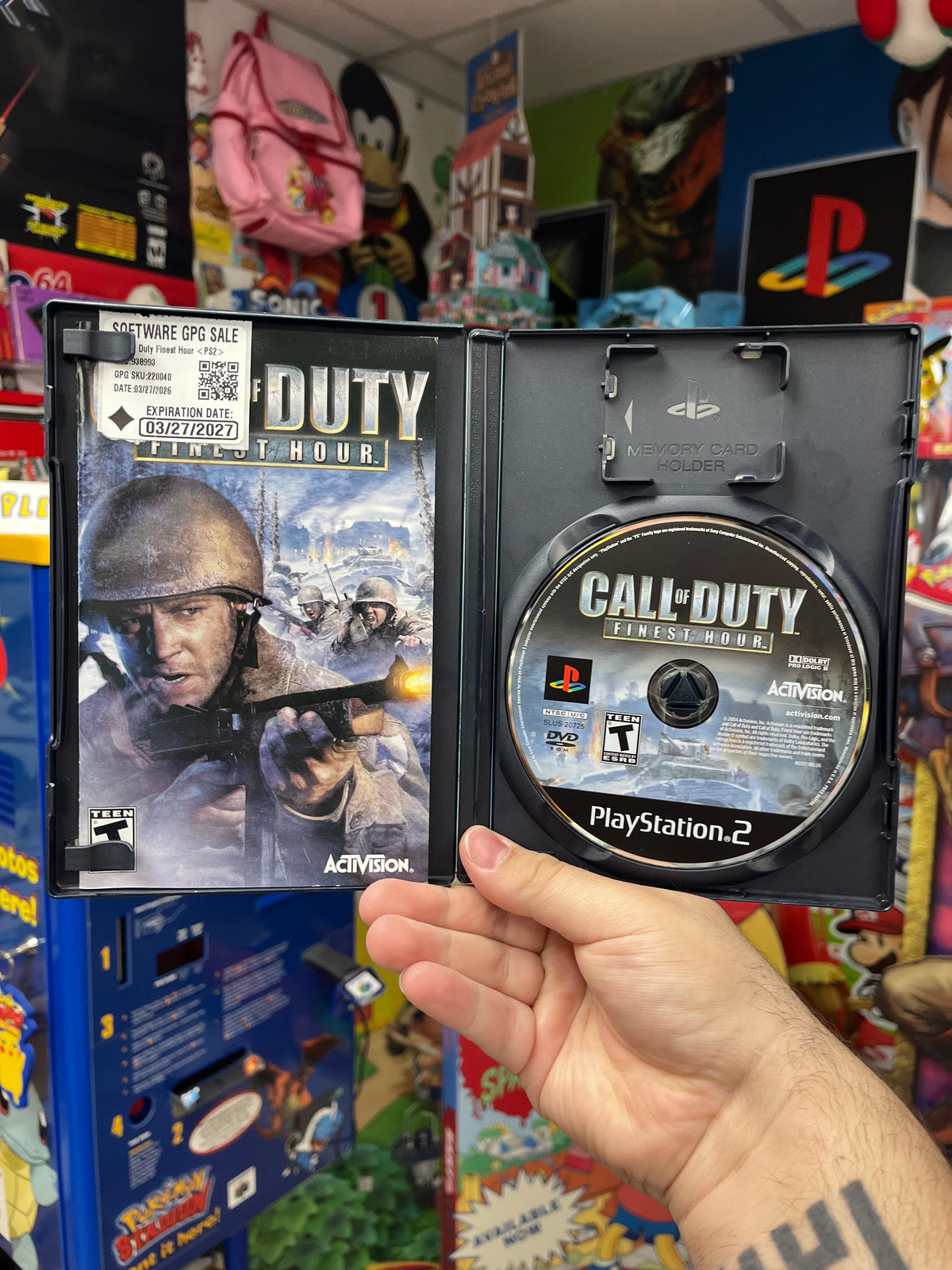 Call of Duty Finest Hour - PS2 CiB