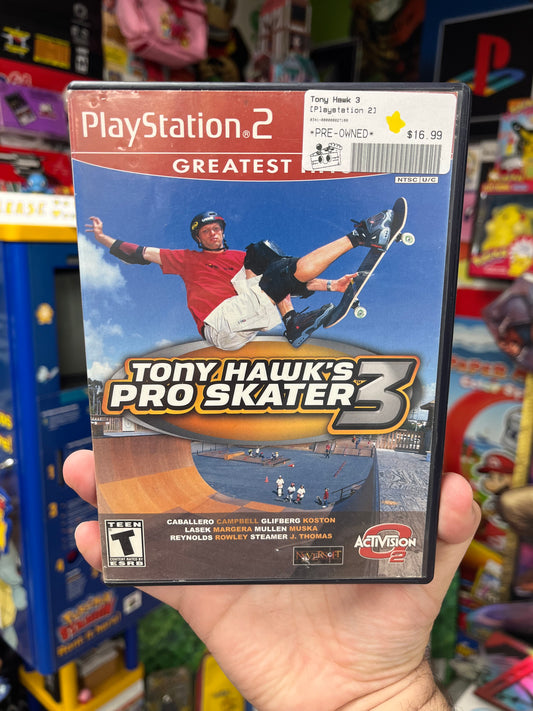 Tony Hawk's Pro Skater 3 [Greatest Hits] - PS2 CiB