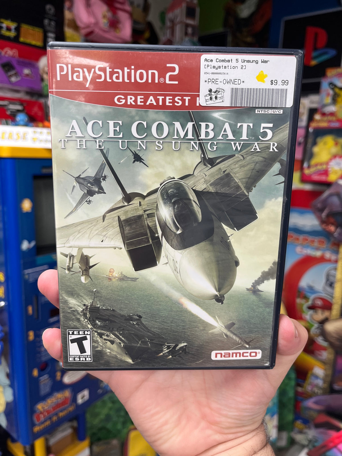 Ace Combat 5 Unsung War [Greatest Hits] - PS2 CiB