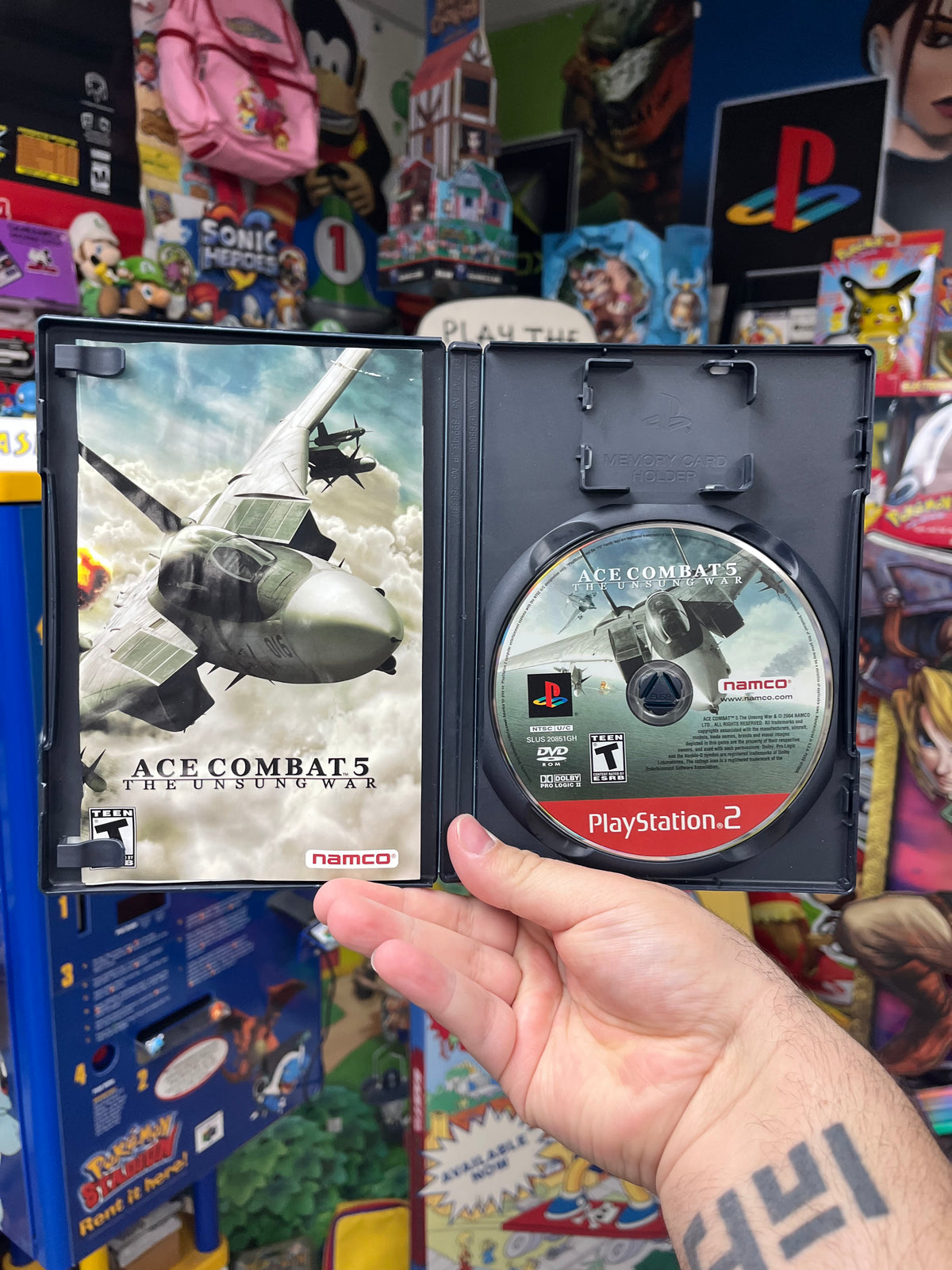 Ace Combat 5 Unsung War [Greatest Hits] - PS2 CiB
