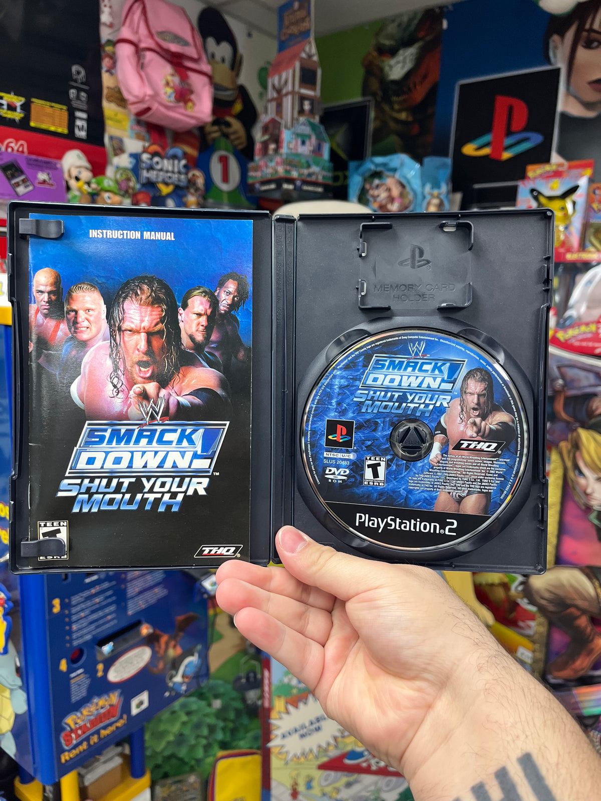 WWE Smackdown Shut Your Mouth - PS2 CiB