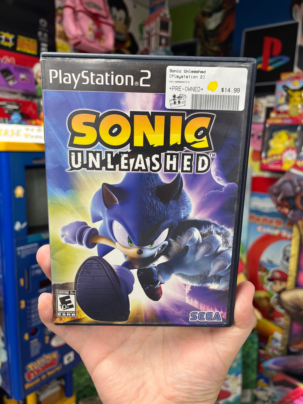 Sonic Unleashed - PS2 CiB