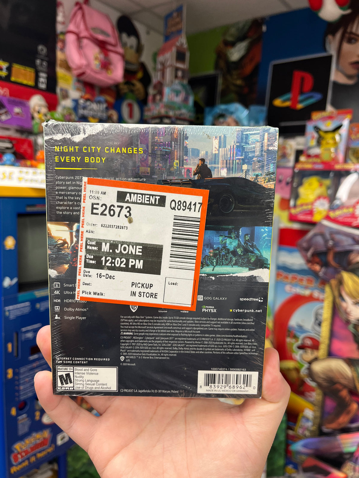 Cyberpunk 2077 - Xbox One Sealed