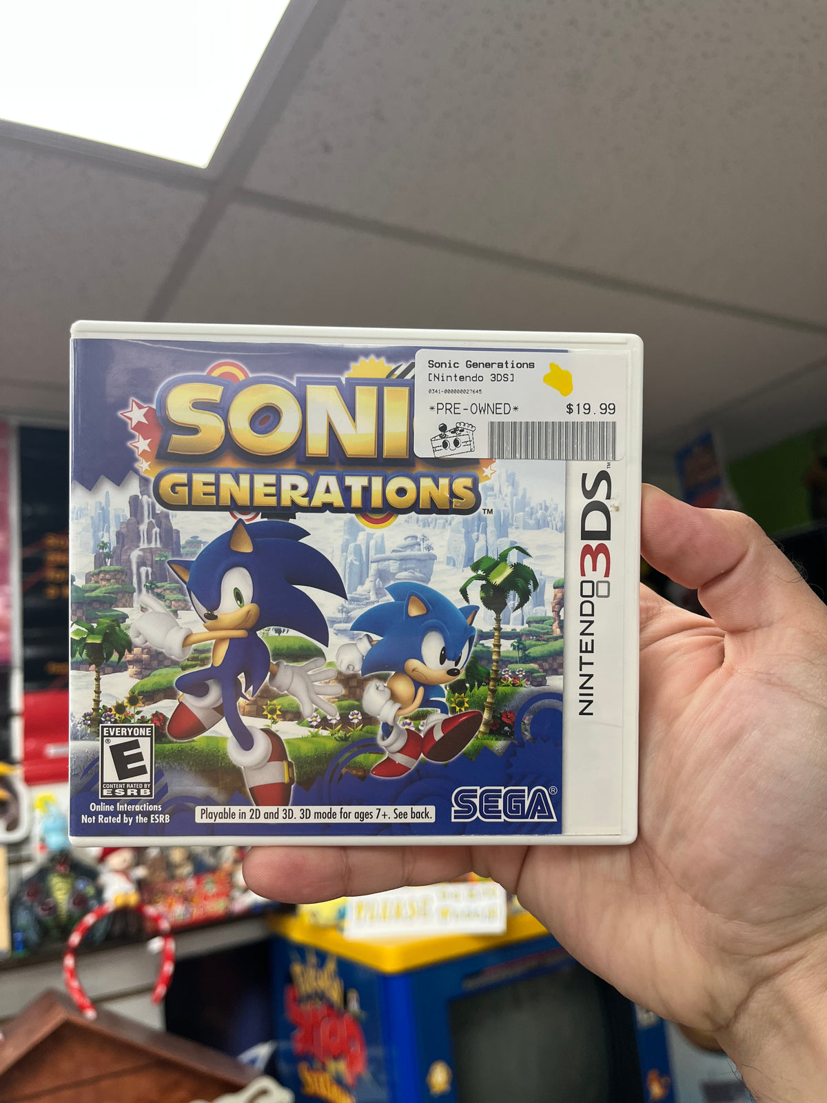 Sonic Generations - 3DS CiB