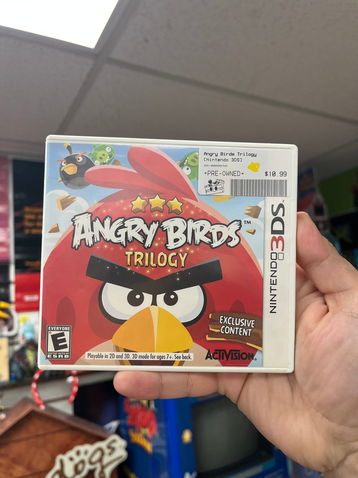 Angry Birds Trilogy - 3DS CiB