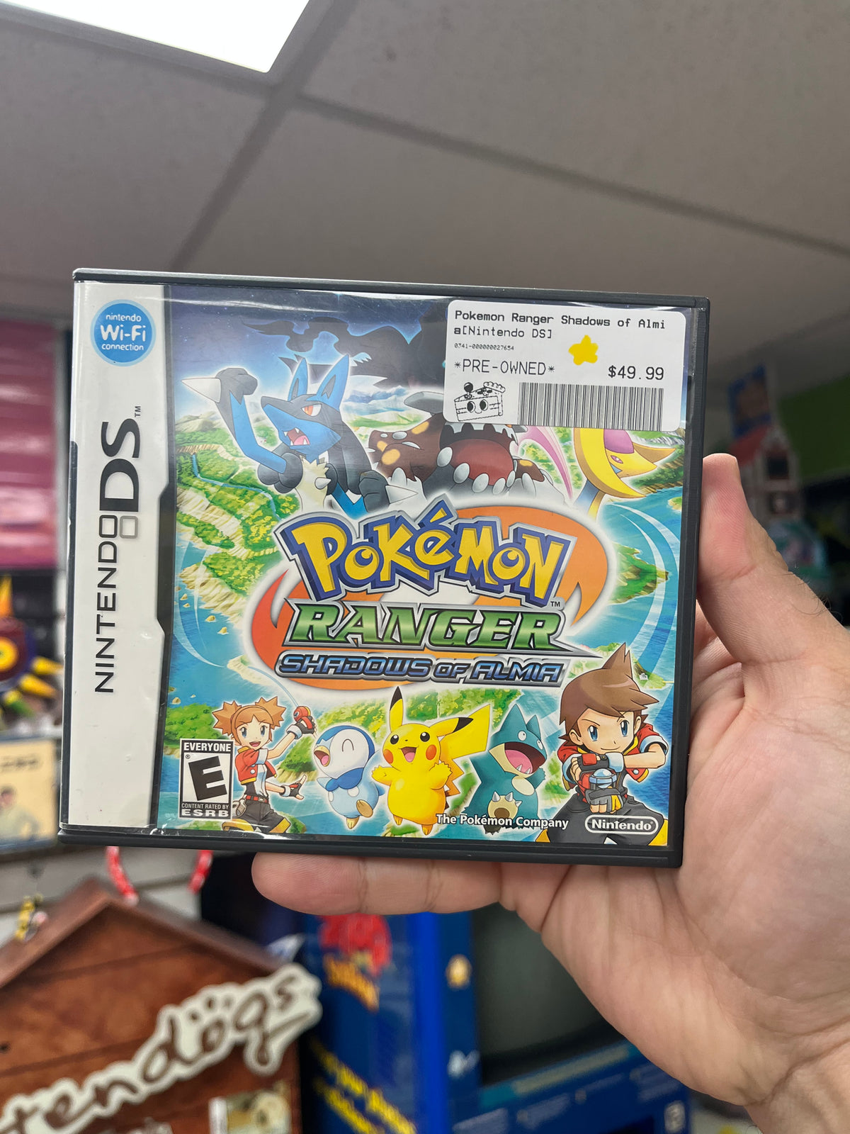 Pokemon Ranger Shadows of Almia - DS CiB
