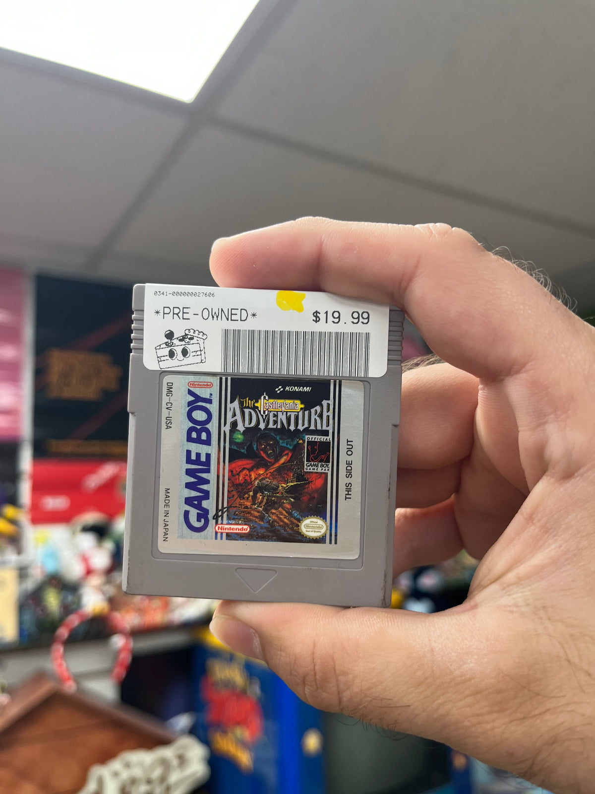 The Castlevania Adventure - GameBoy Loose