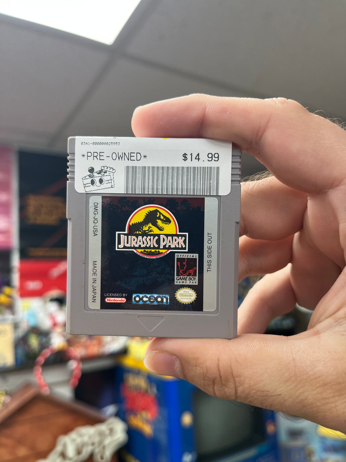 Jurassic Park - GameBoy Loose