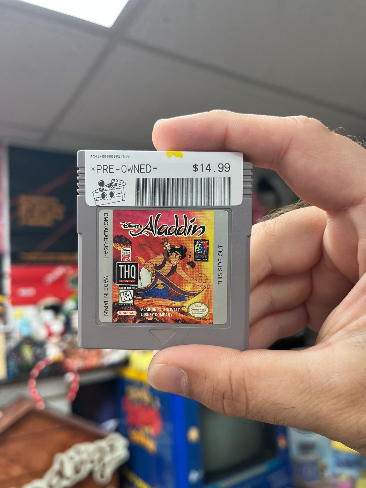 Aladdin - GameBoy Loose
