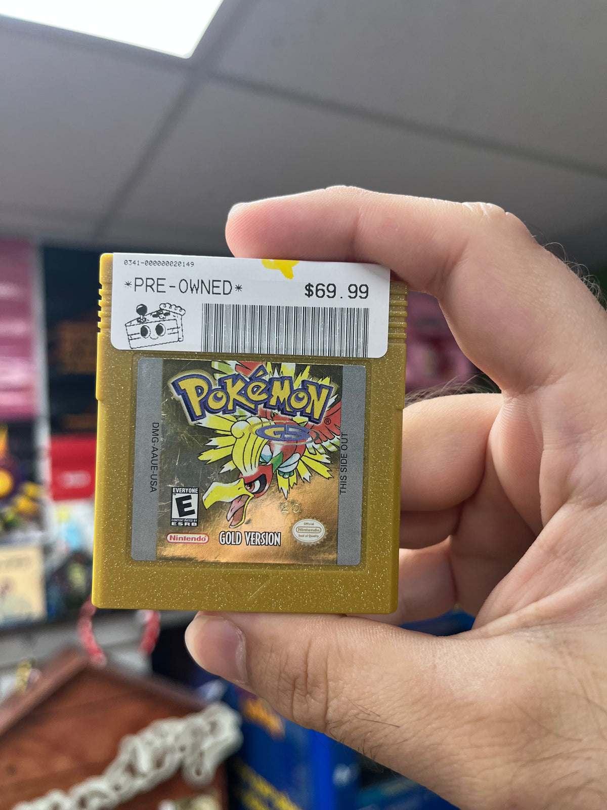 Pokemon Gold - GameBoy Color Loose
