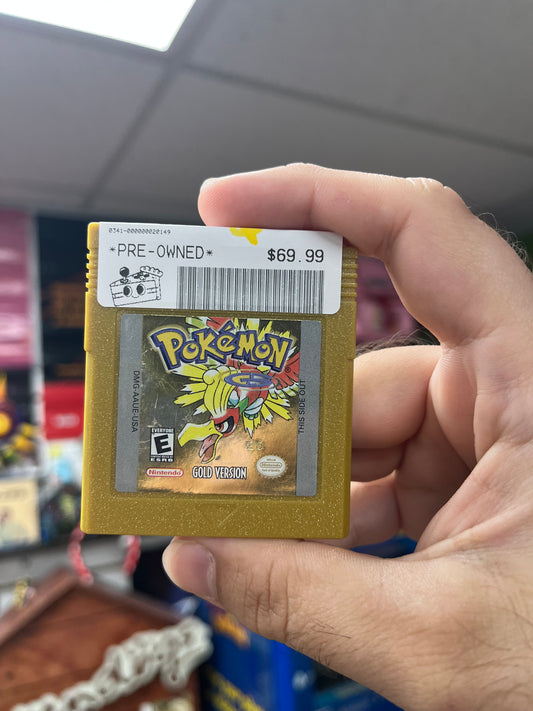 Pokemon Gold - GameBoy Color Loose