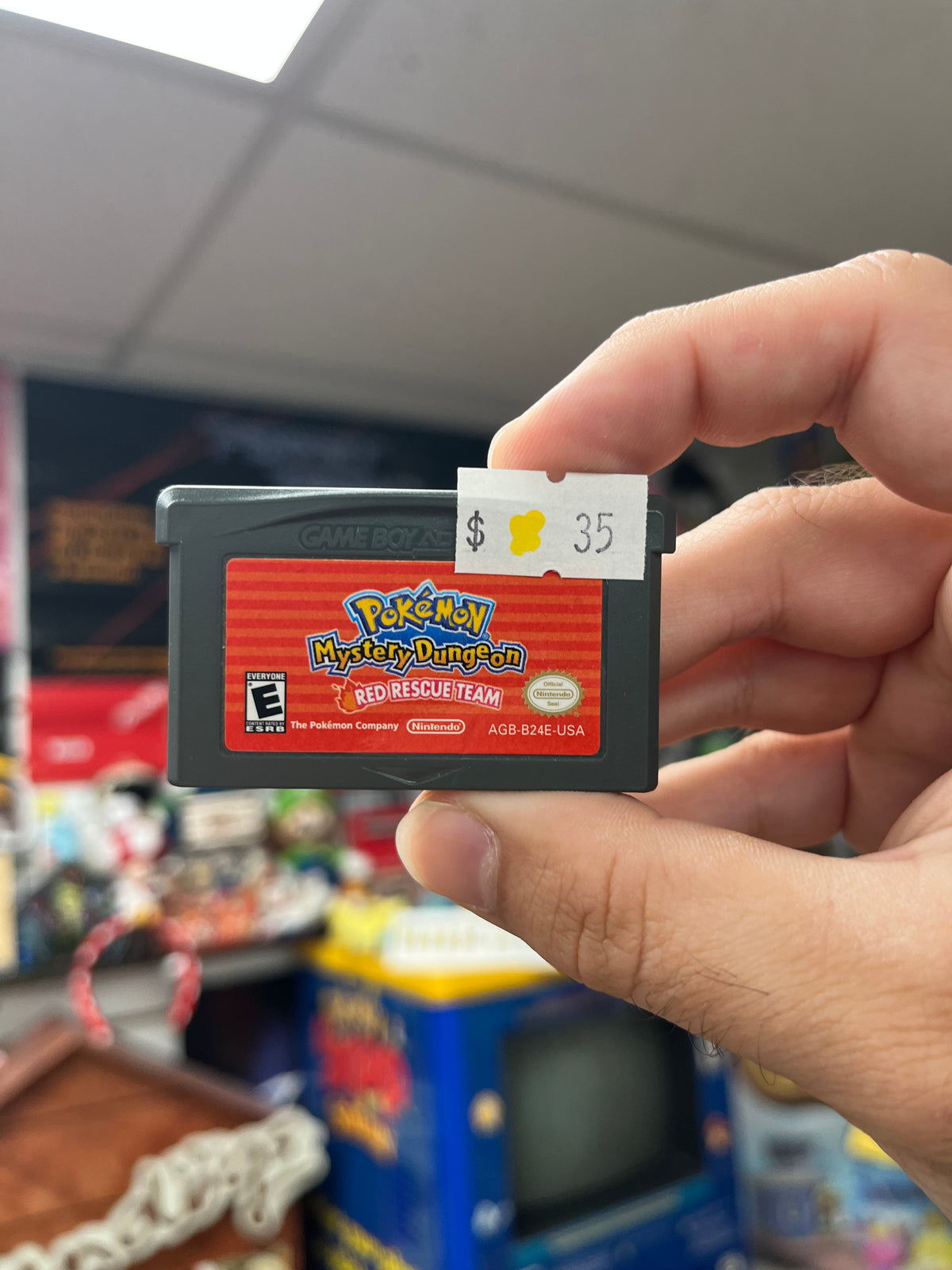 Pokemon Mystery Dungeon Red Rescue Team - GBA Loose