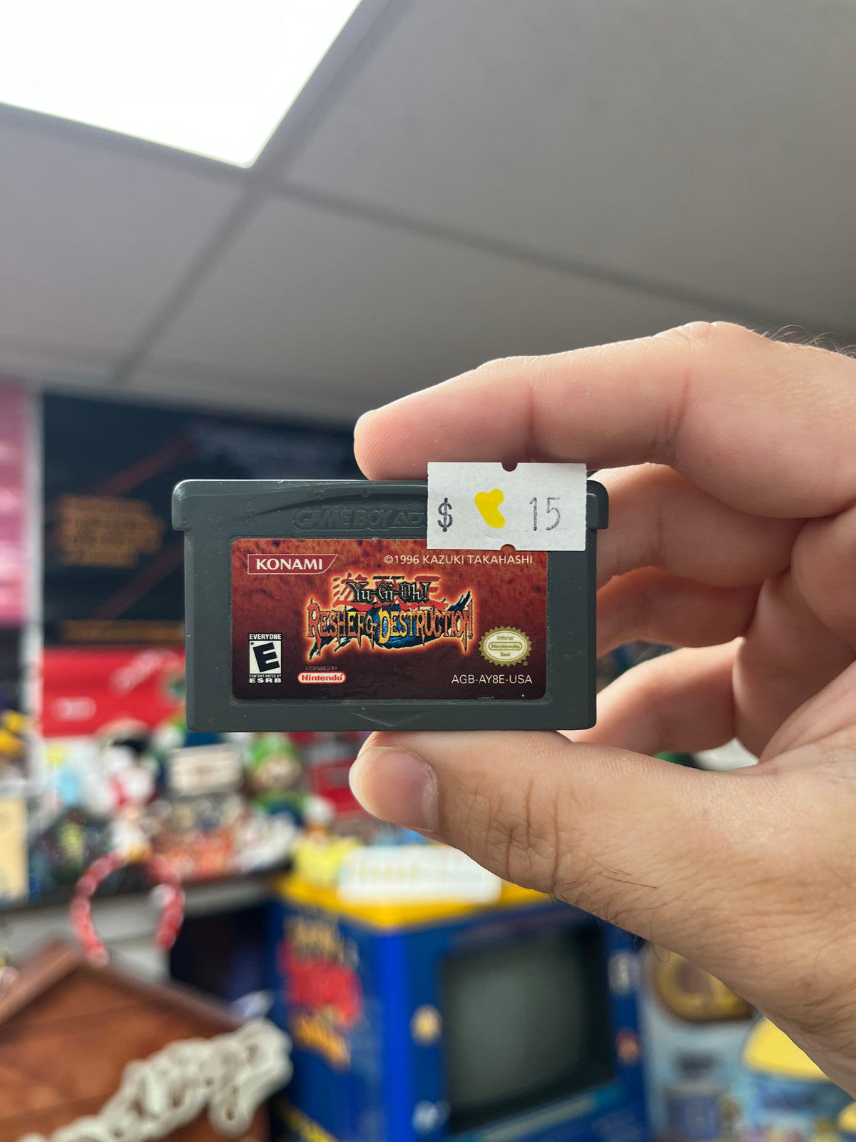 Yu-Gi-Oh Reshef of Destruction - GBA Loose