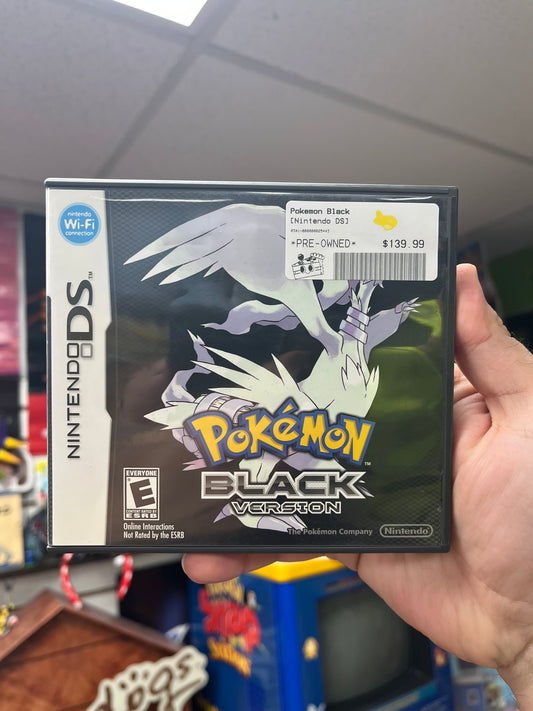 Pokemon Black - DS CiB