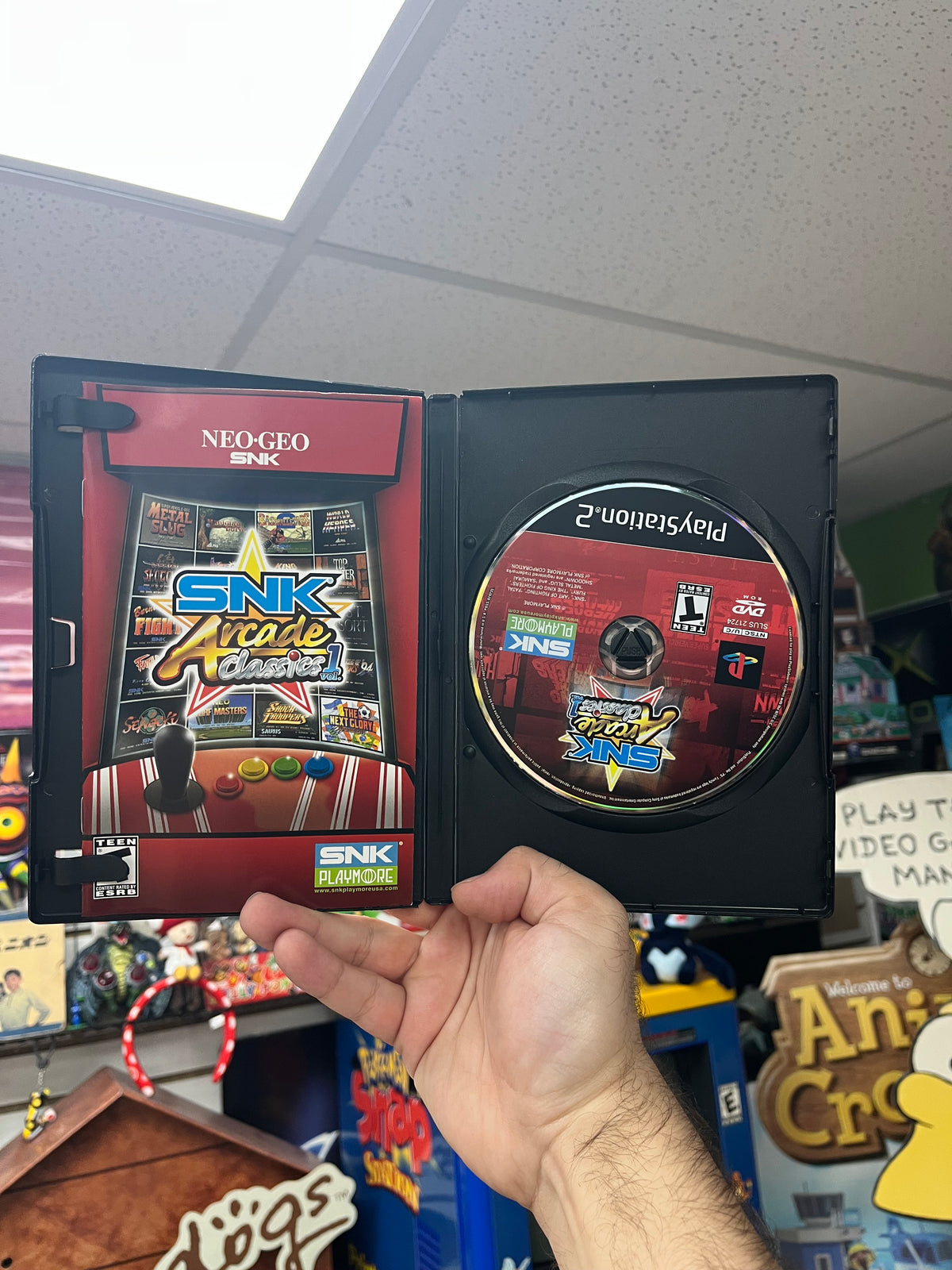 SNK Arcade Classics Volume 1 - PS2 CiB