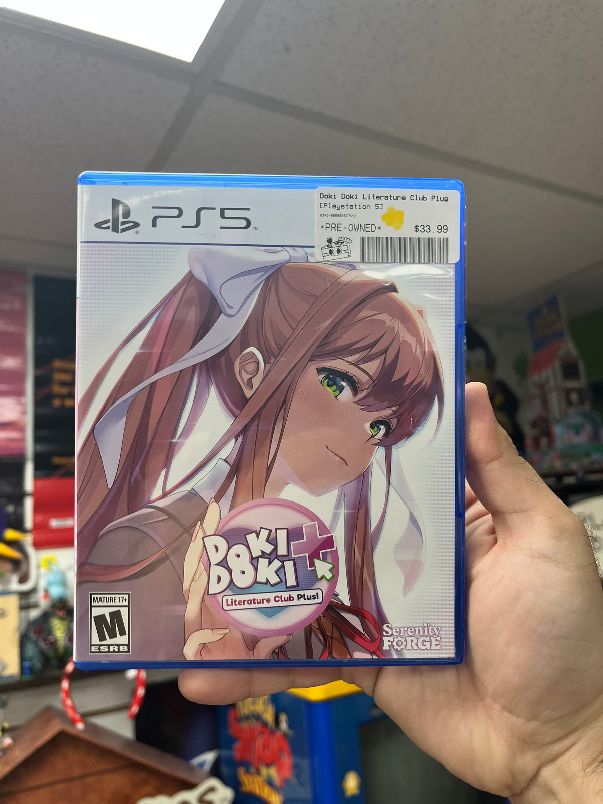 Doki Doki Literature Club Plus - PS5 Boxed