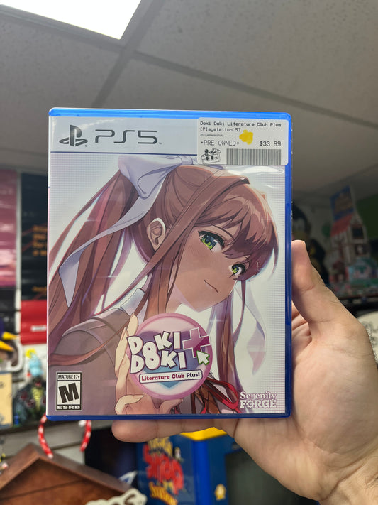 Doki Doki Literature Club Plus - PS5 Boxed