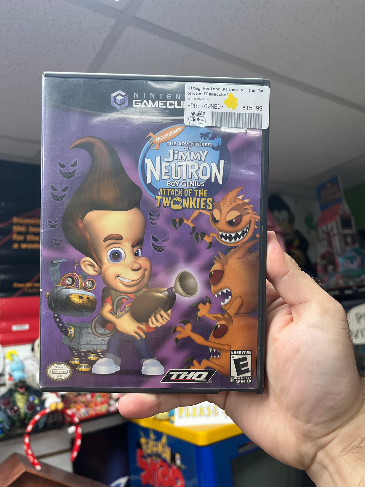 Jimmy Neutron Attack of the Twonkies - GameCube Boxed