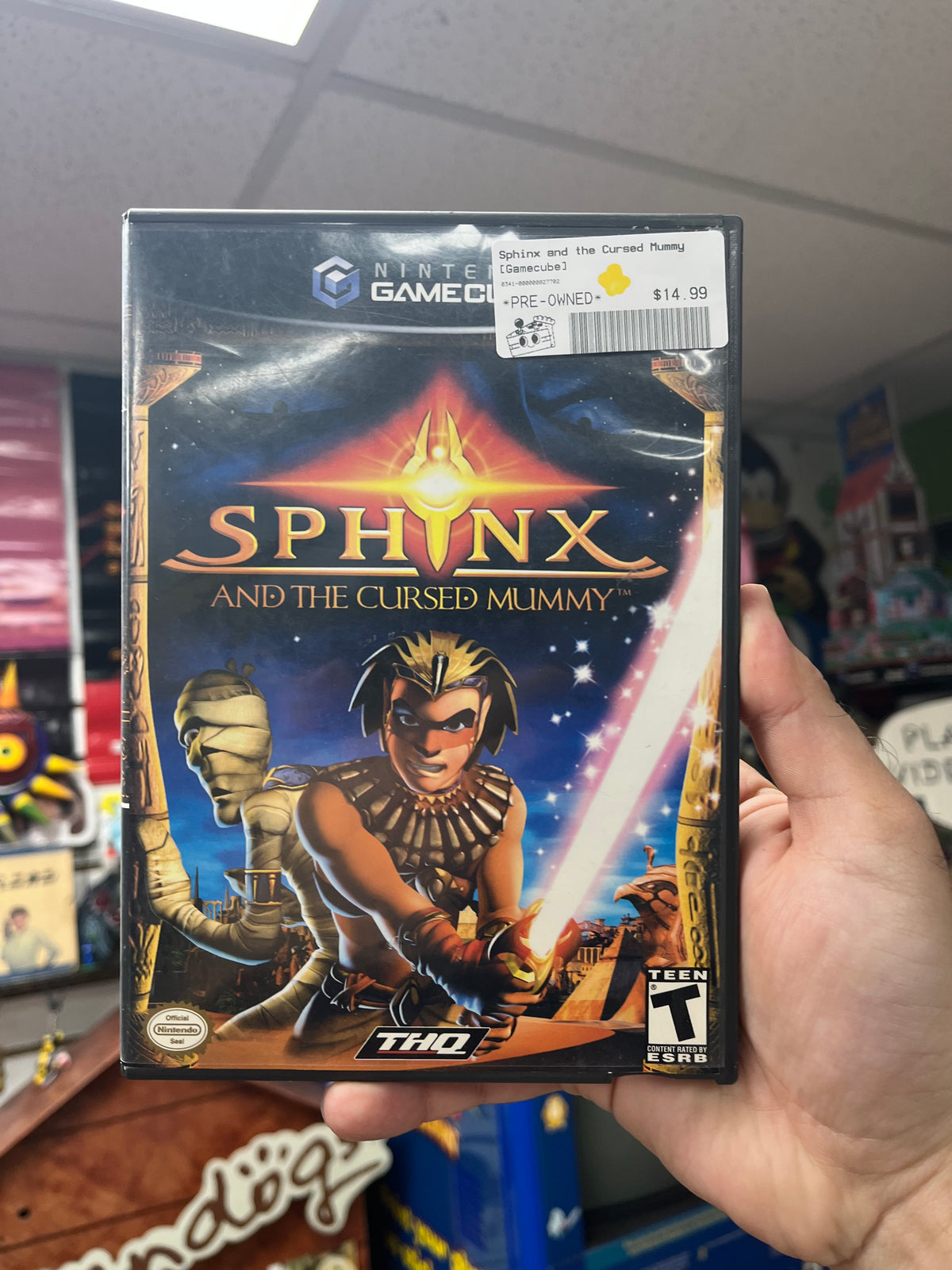 Sphinx and the Cursed Mummy - GameCube CiB