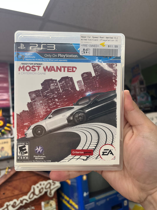Need for Speed Most Wanted [Limited Edition] - PS3 CiB