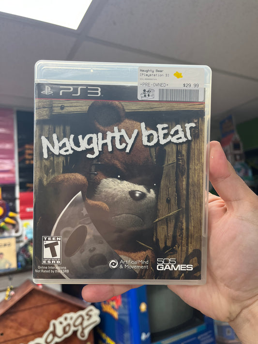 Naughty Bear - PS3 CiB