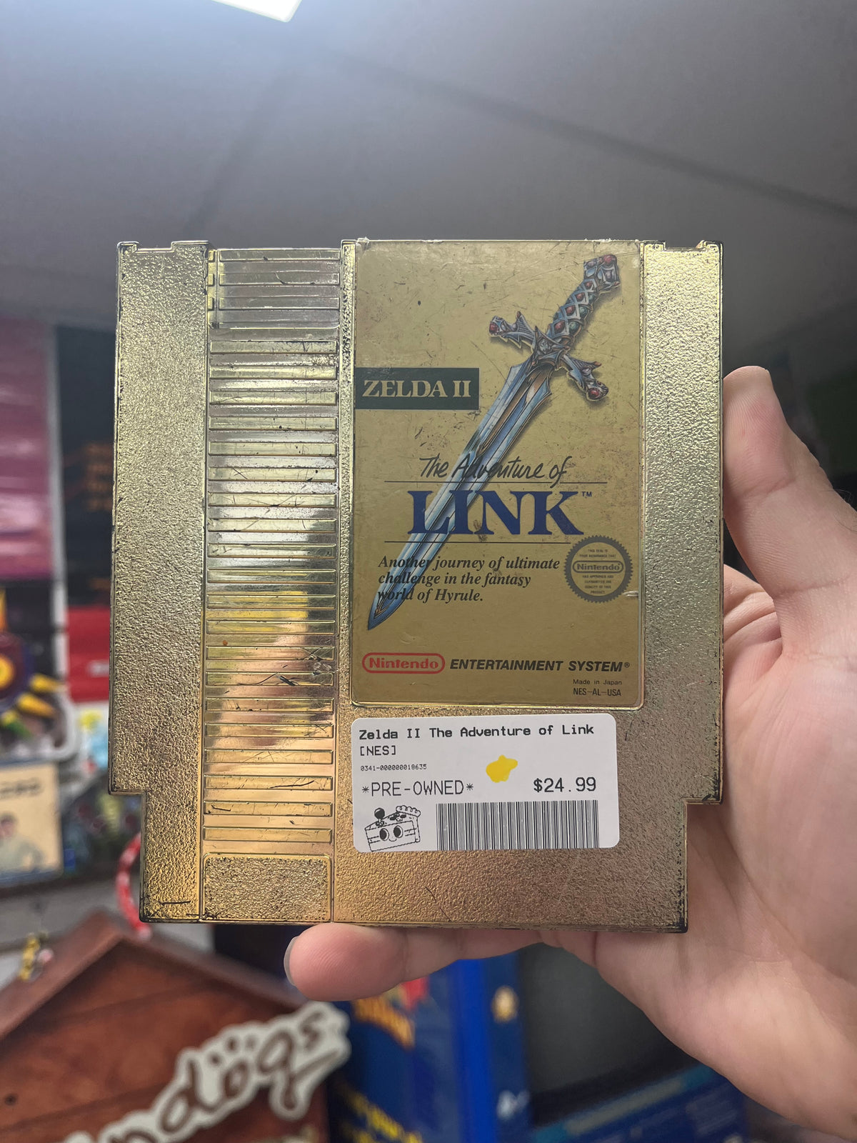 Zelda II The Adventure of Link - NES Loose