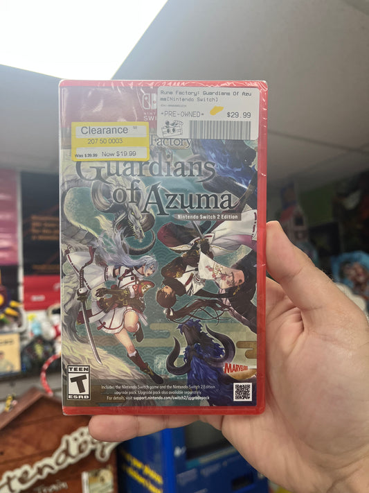 Rune Factory: Guardians of Azuma - Switch 2 Sealed