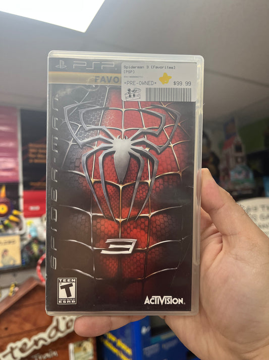 Spiderman 3 [Favorites] - PSP CiB
