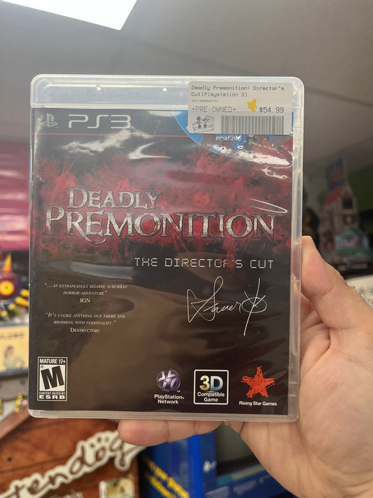 Deadly Premonition: Director's Cut - PS3 CiB
