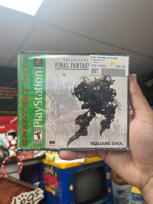 Final Fantasy Anthology [Greatest Hits] - PS1 CiB