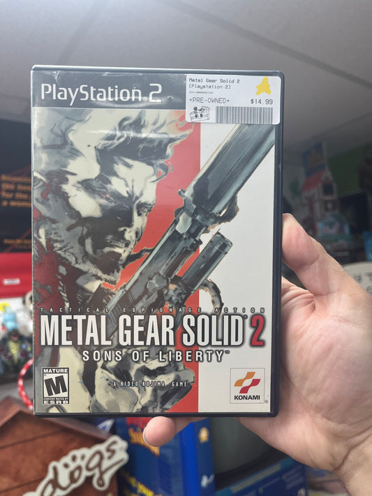 Metal Gear Solid 2 - PS2 CiB