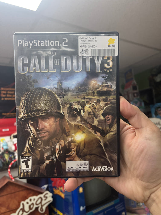 Call of Duty 3 - PS2 CiB