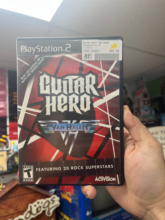 Guitar Hero Van Halen - PS2 CiB