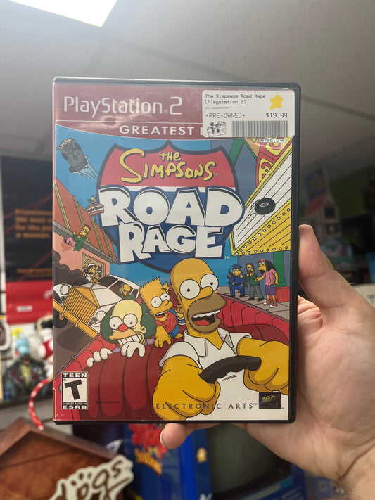 The Simpsons Road Rage [Greatest Hits] - PS2 CiB